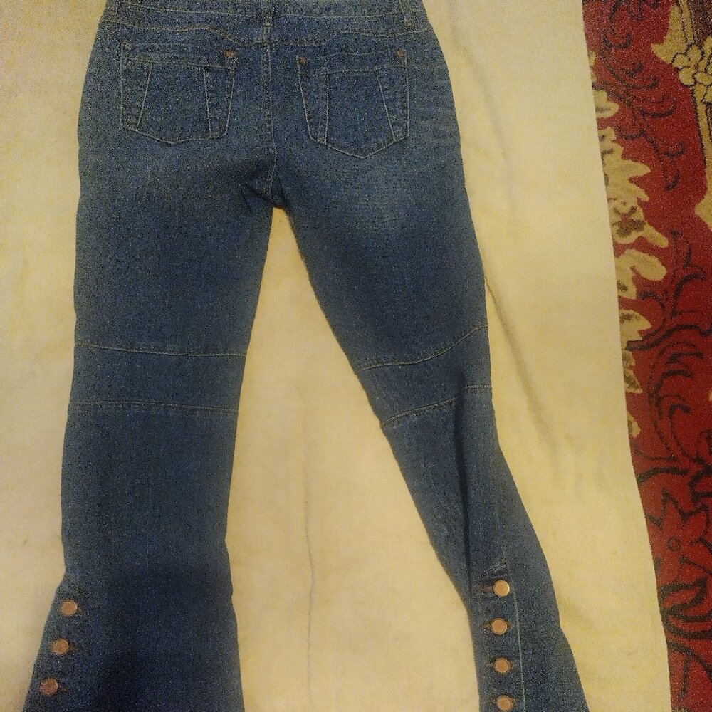 Free People embelished skinny jeans